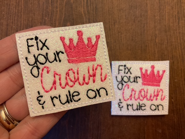 Fix Your Crown and Rule On Bopper Topper