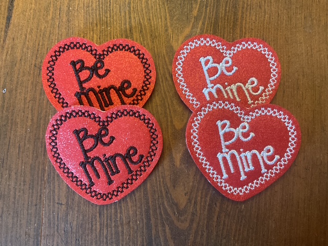 Be Mine Valentine Heart Bopper Topper