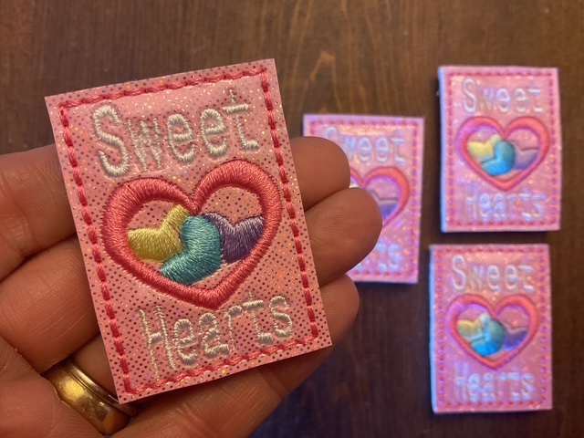 SweetHearts Box Valentine Bopper Topper